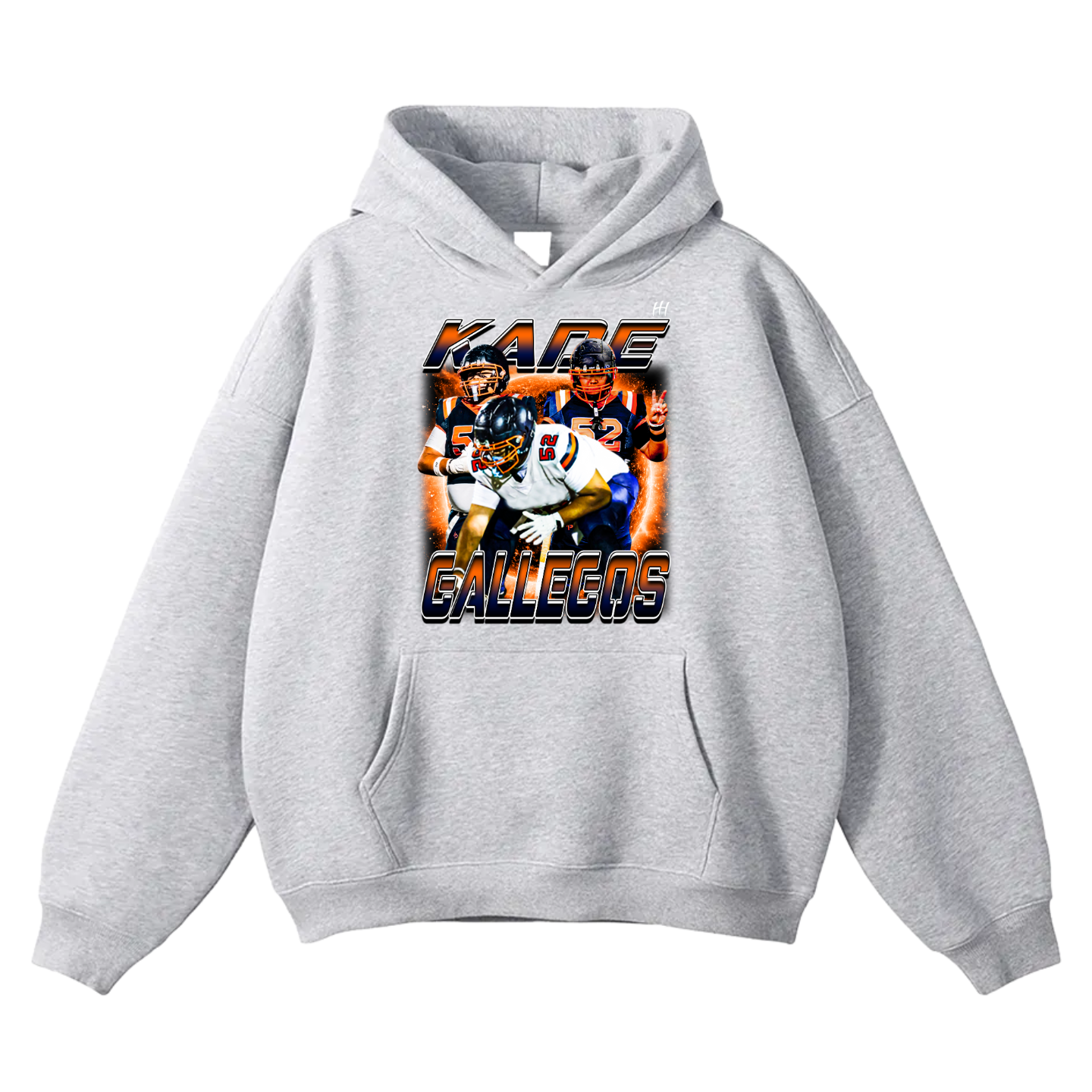 Kade Gallegos Oversize Fleeced Hoodie