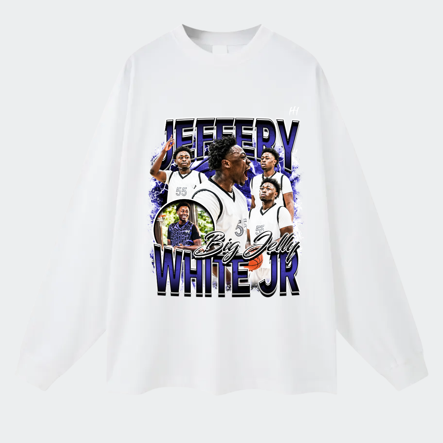 Jeffery White Jr Long Sleeve Tee