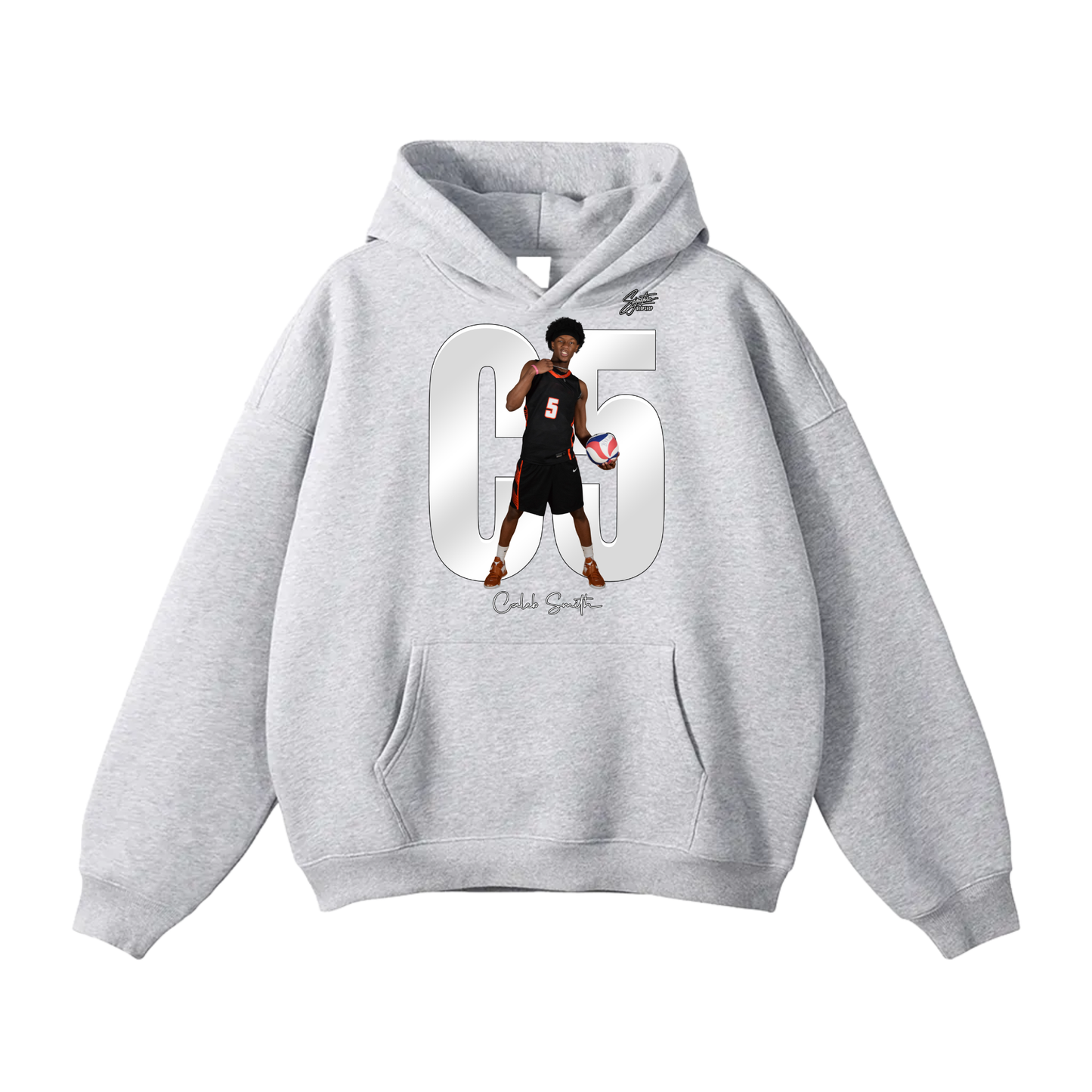 Caleb Smith Oversize Fleeced Hoodie