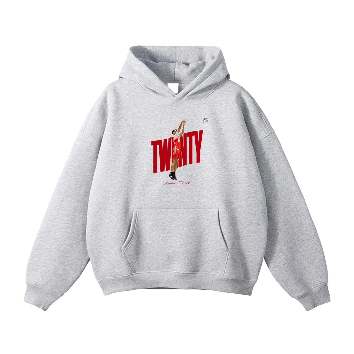 Mohamed Touenti Oversize Fleeced Hoodie