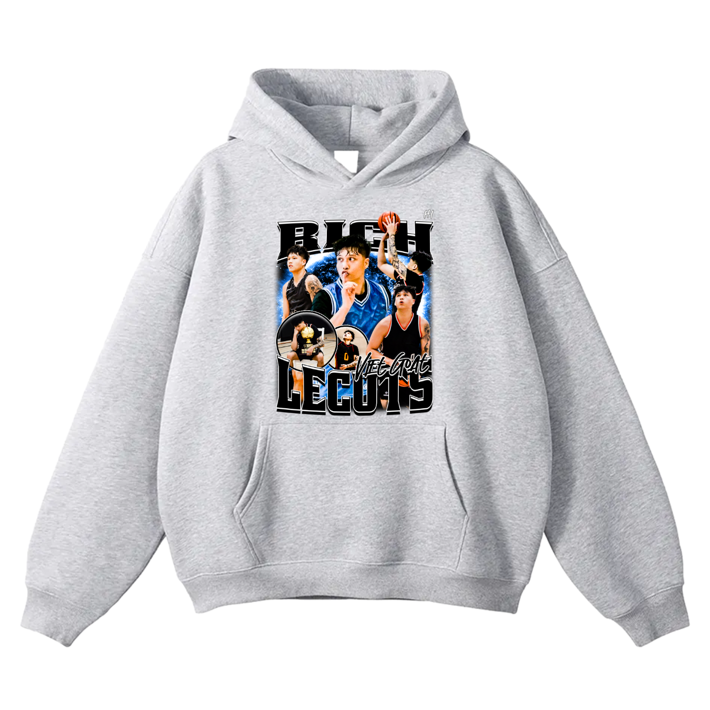 Rich Lecuts Oversize Fleeced Hoodie