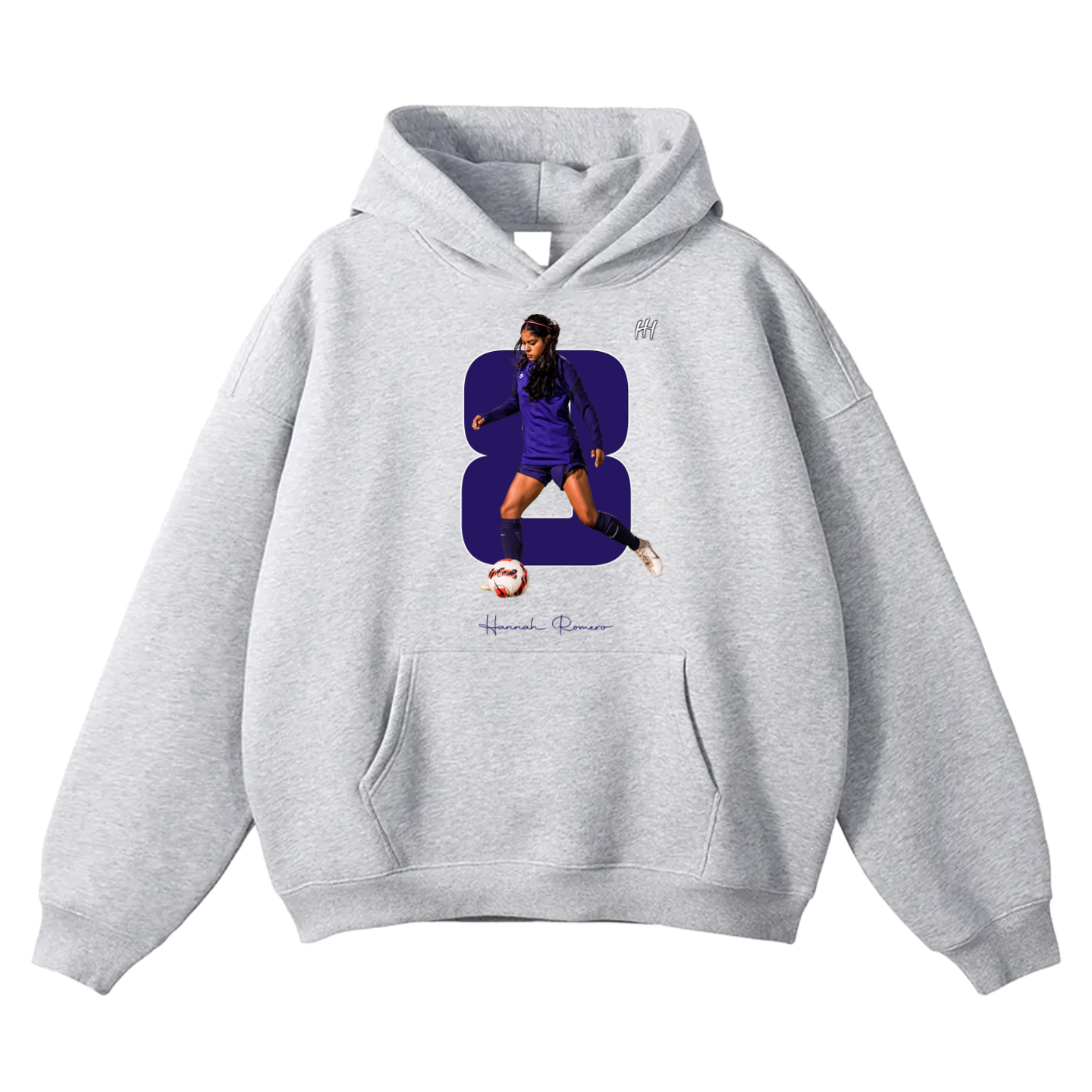 Hannah Romero Oversize Fleeced Hoodie