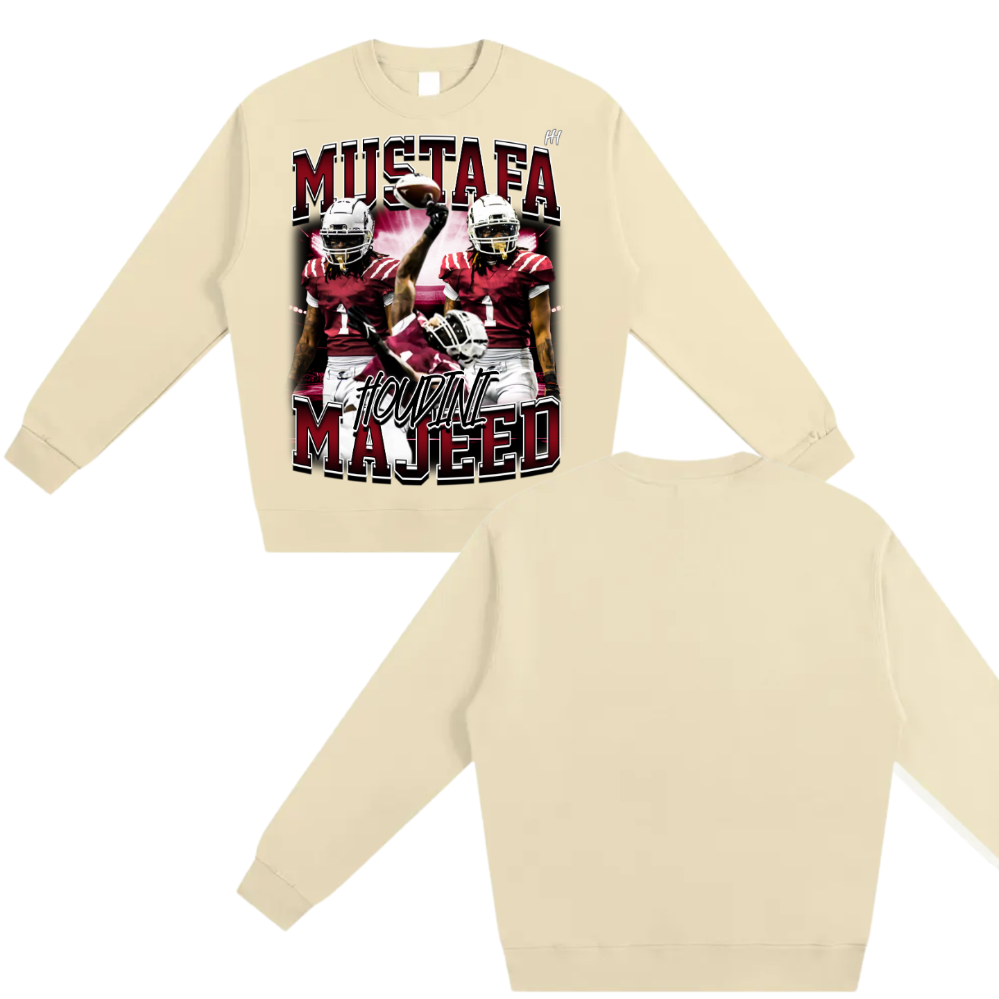 Mustafa Majeed Heavyweight Crewneck Sweatshirt