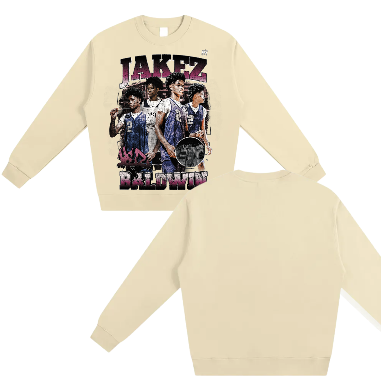 Jakez KEZ Baldwin Heavyweight Crewneck Sweatshirt