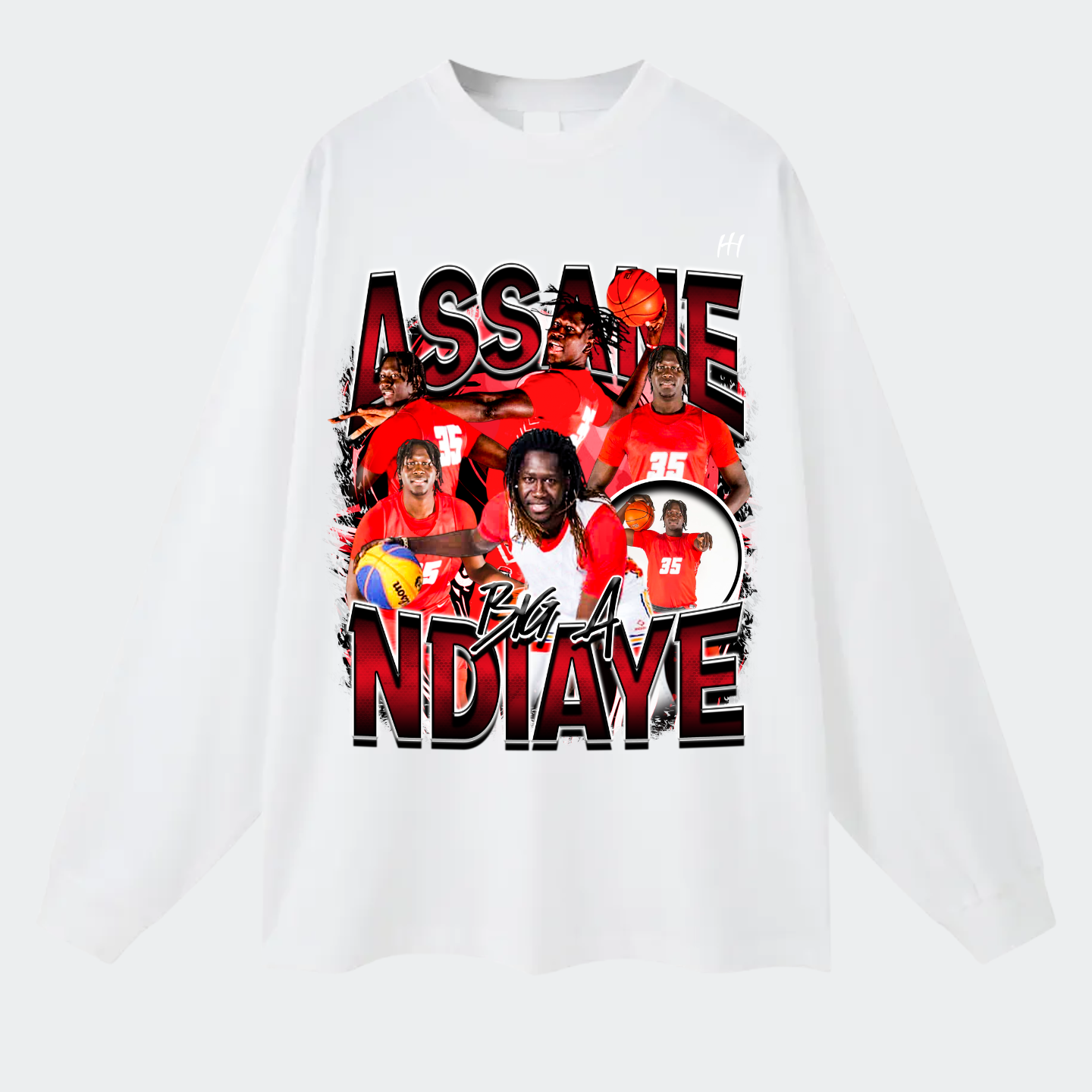 Assane Ndiaye Long Sleeve Tee