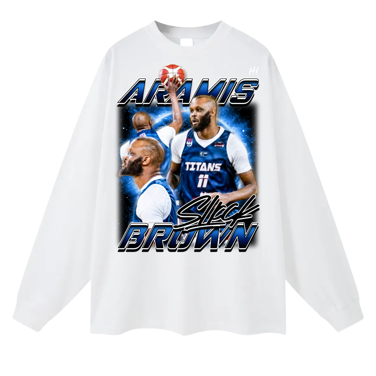 Aramis Brown Long Sleeve Tee