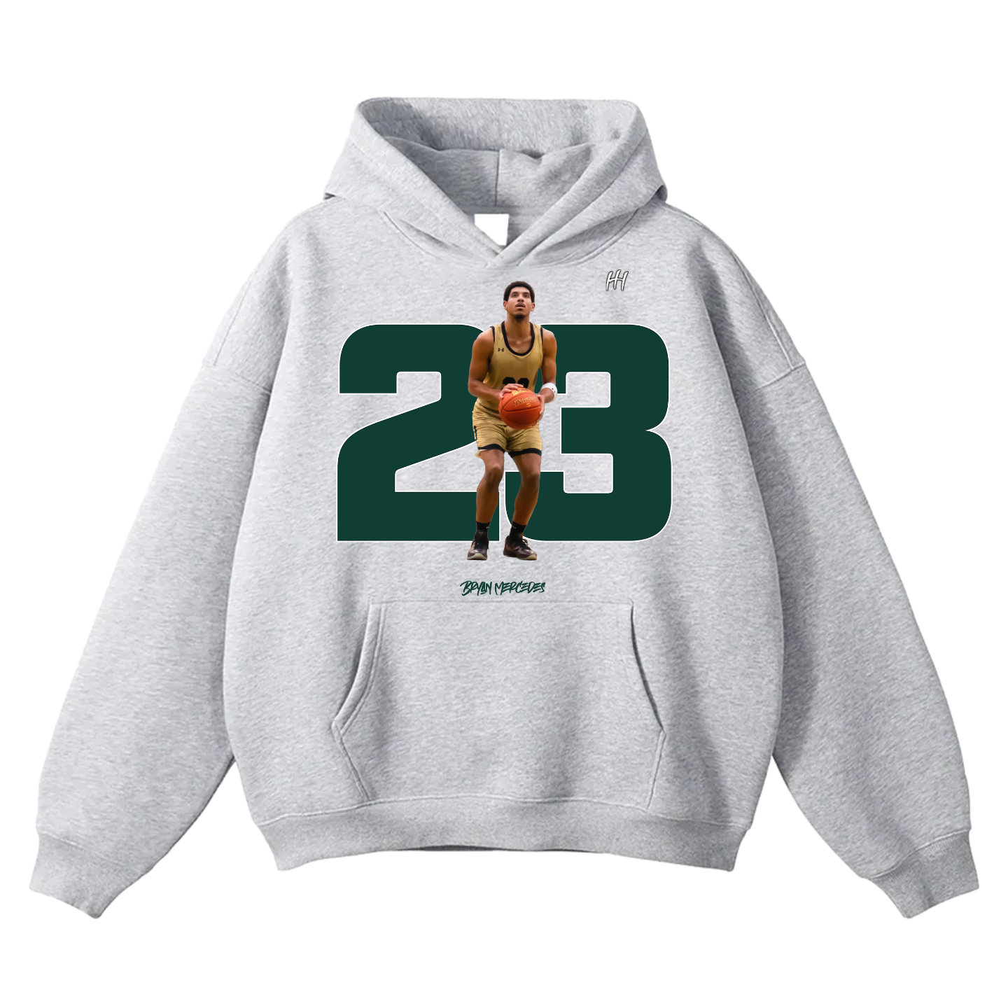 Bryan Mercedes Oversize Fleeced Hoodie