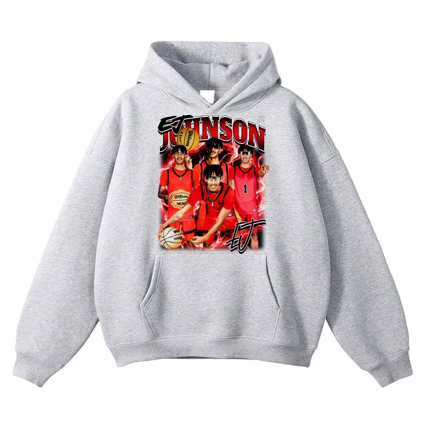 Ej Johnson Oversize Fleeced Hoodie