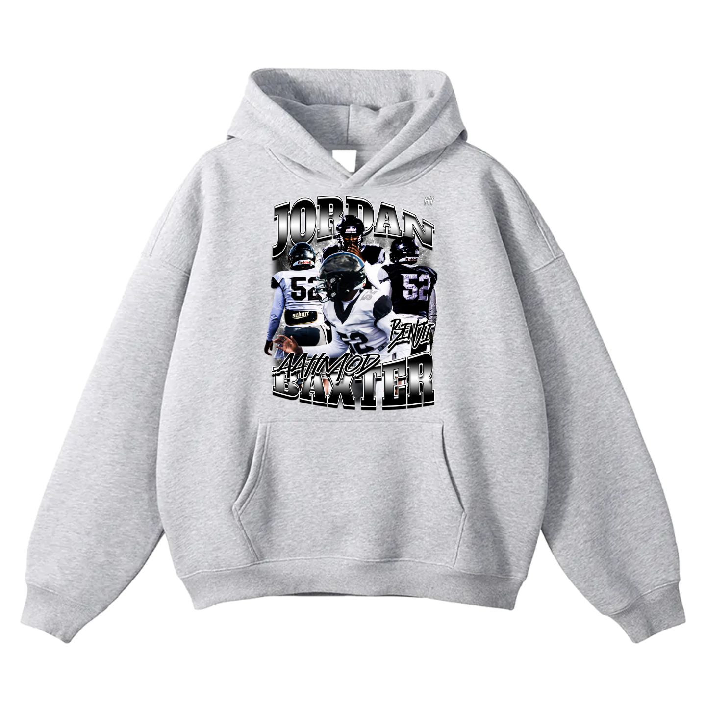 Jordan Ahmod Baxter Oversize Fleeced Hoodie