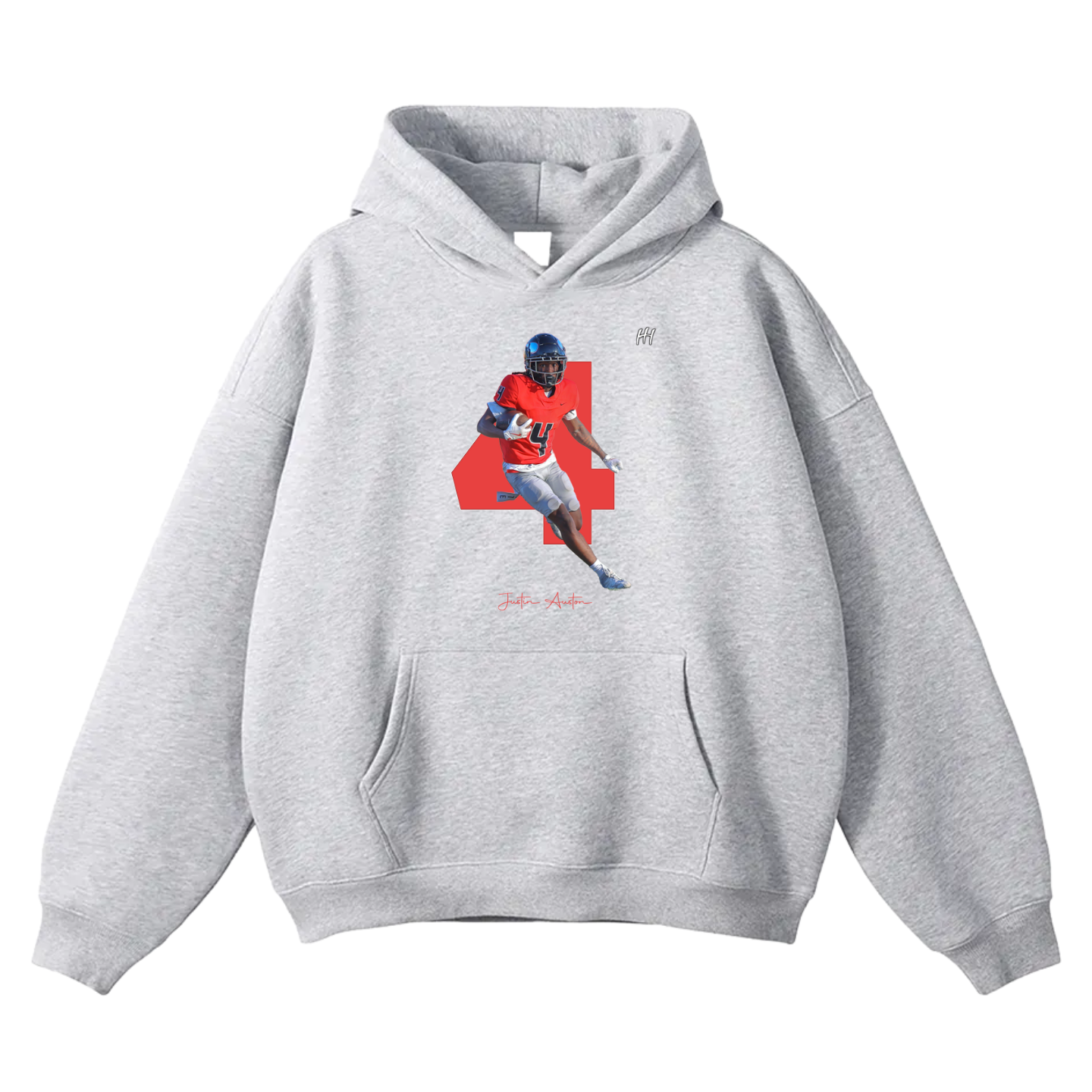 Justin Auston Oversize Fleeced Hoodie
