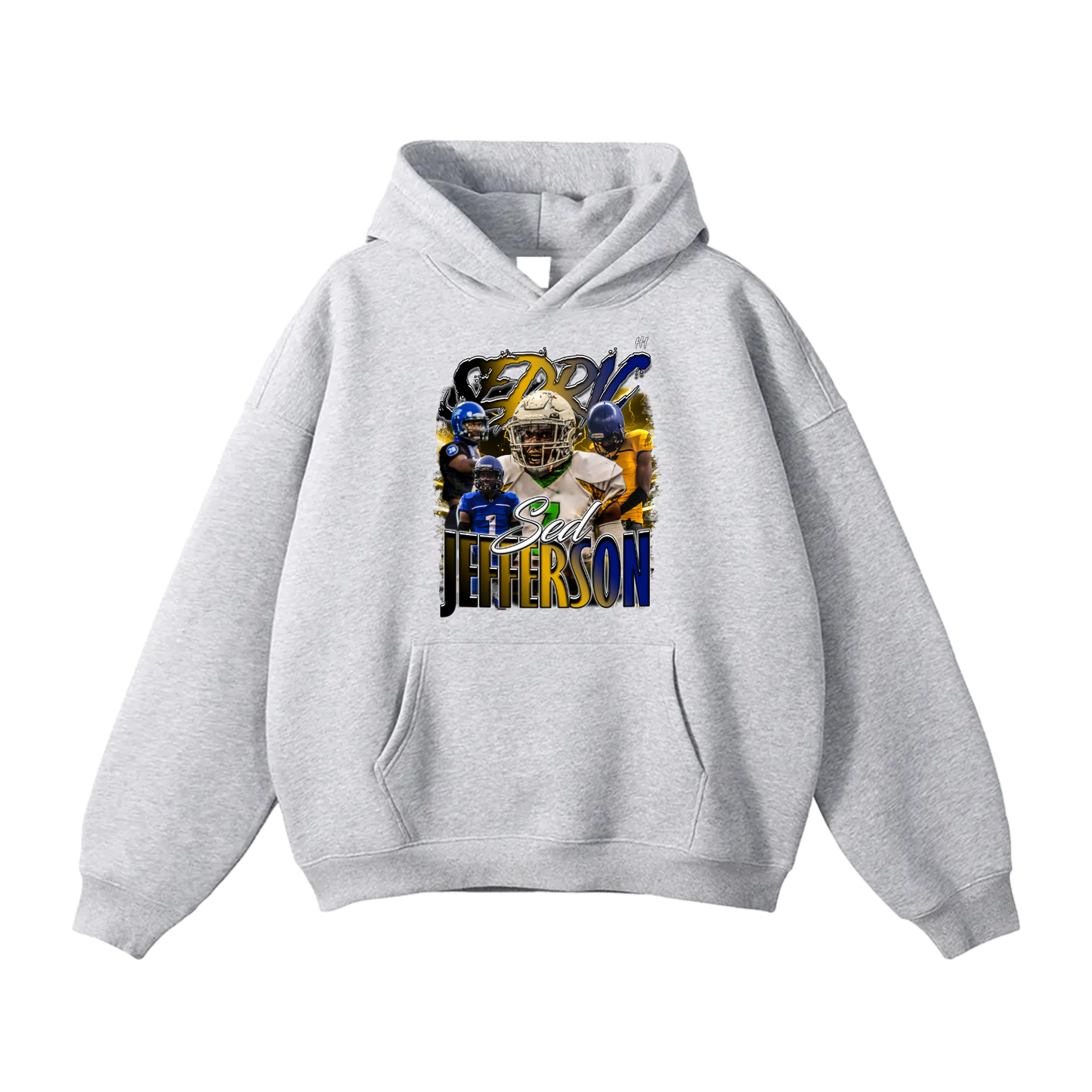 Sedric Jefferson Oversize Fleeced Hoodie