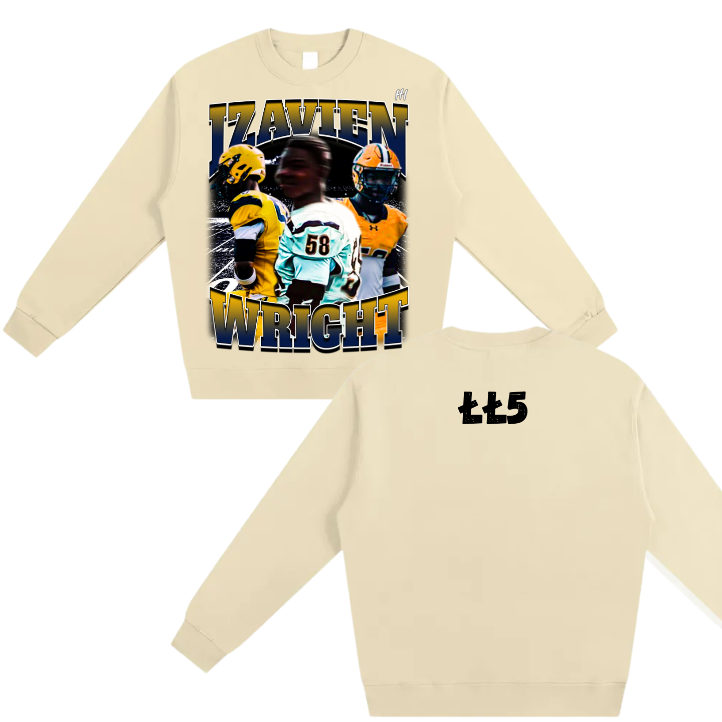 Izavien Wright Heavyweight Crewneck Sweatshirt