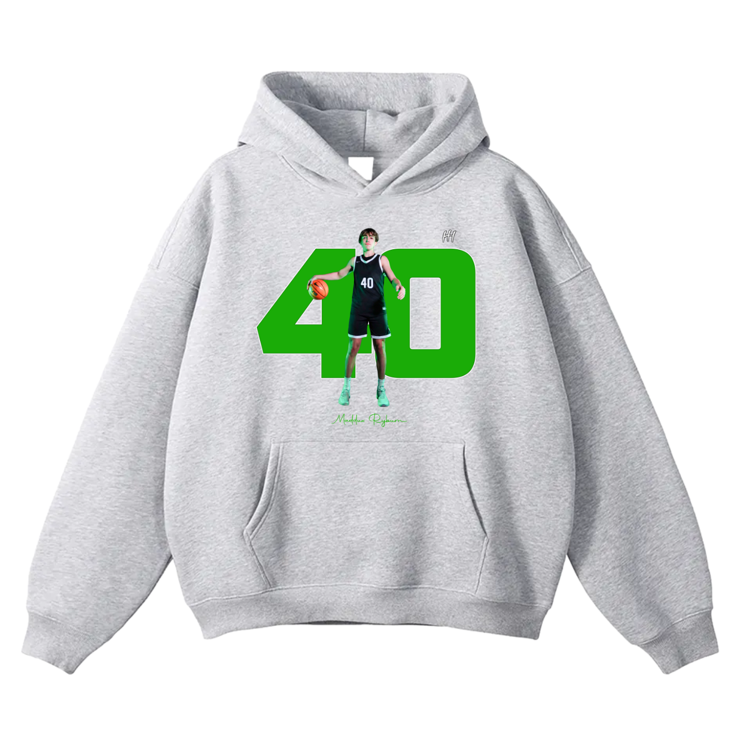 Maddux Ryburn Oversize Fleeced Hoodie