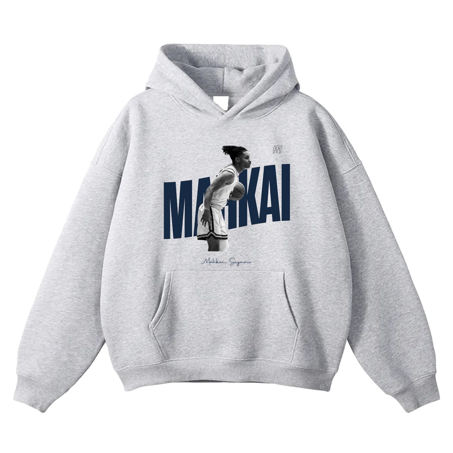 Mahkai Seymour Oversize Fleeced Hoodie