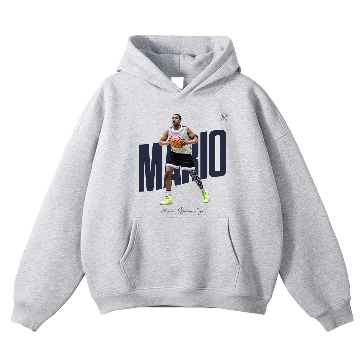 Mario Brown JR Oversize Fleeced Hoodie