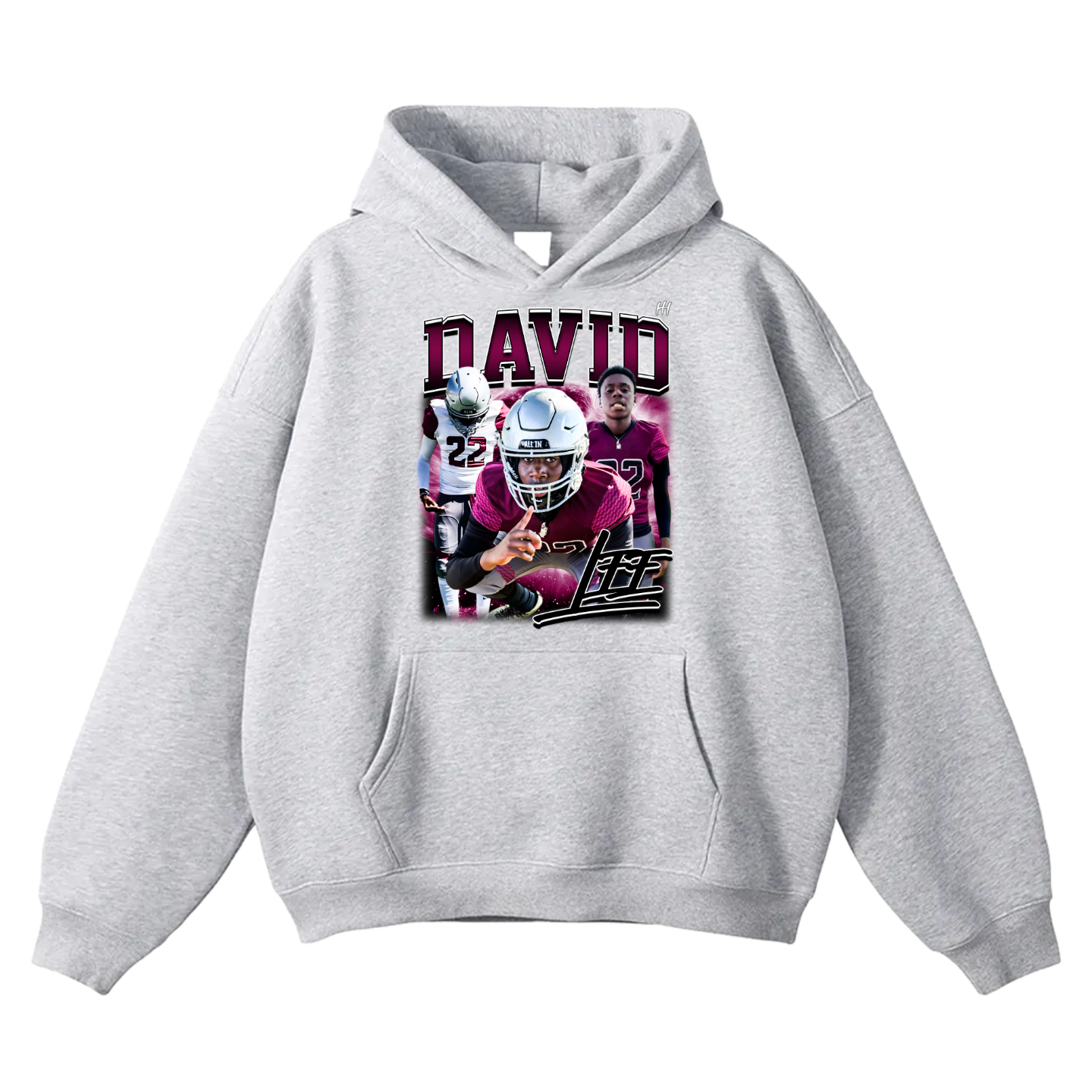 David Oversize Fleeced Hoodie