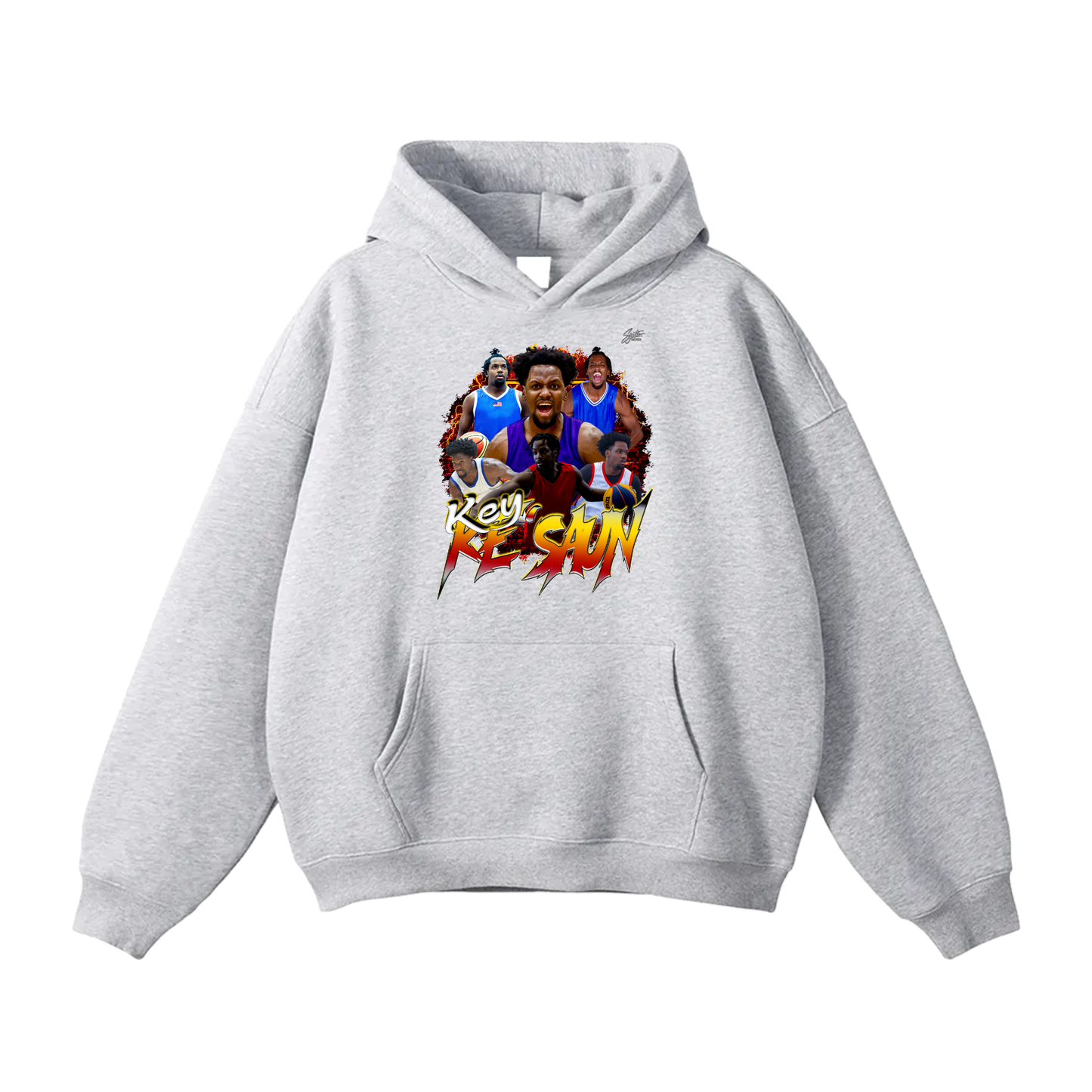 Ke'Saun Key Oversize Fleeced Hoodie
