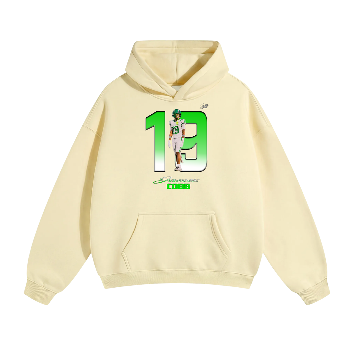 Jamez Cobb Oversize Fleeced Hoodie