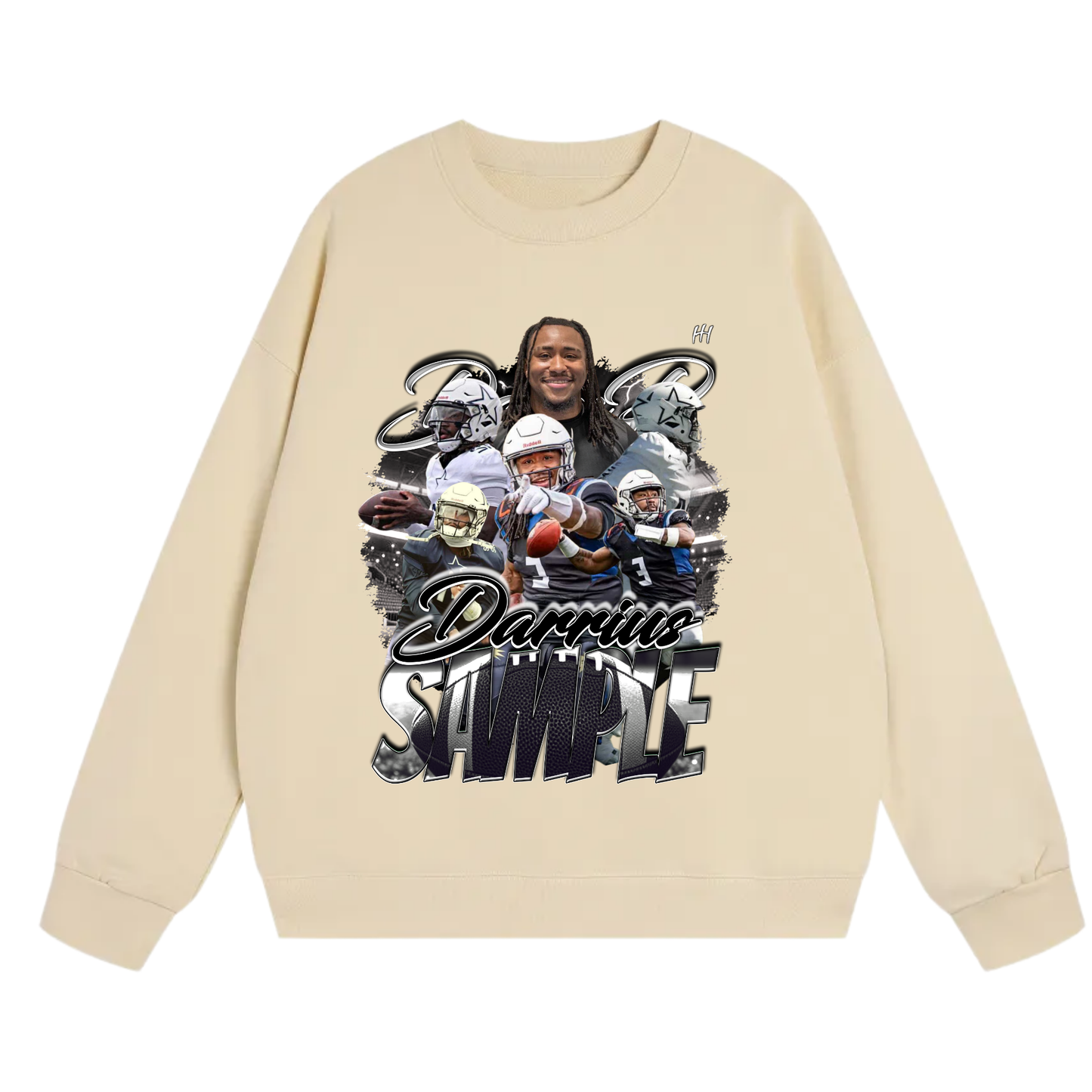 Darrius Sample Heavyweight Crewneck Sweatshirt
