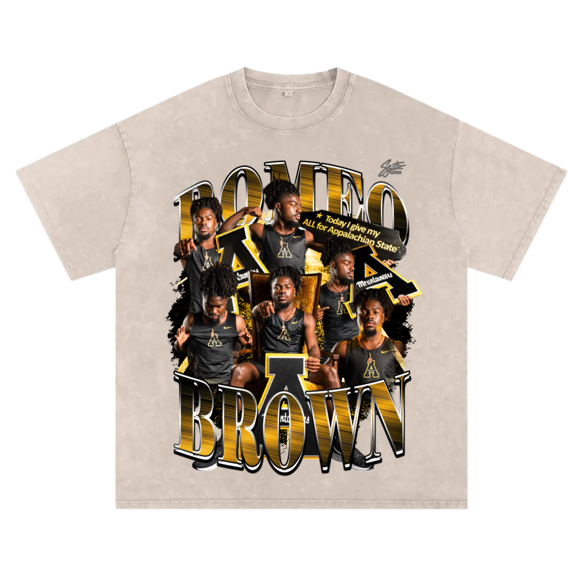 Romeo Brown Oversize T-shirt