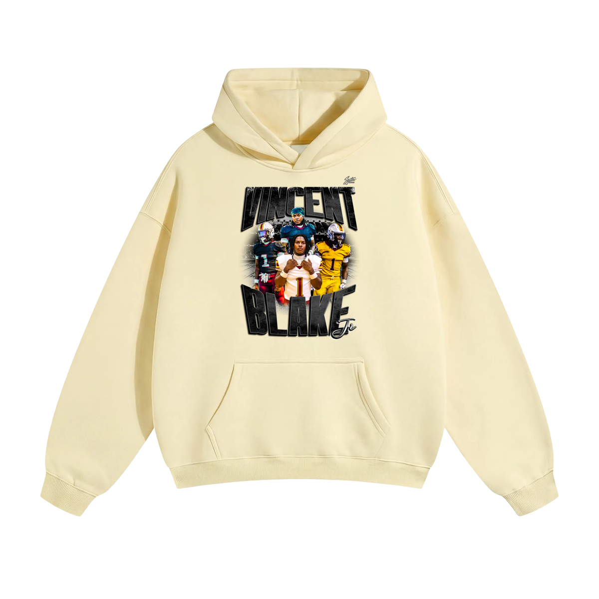 Vincent Blake Jr Oversize Fleeced Hoodie