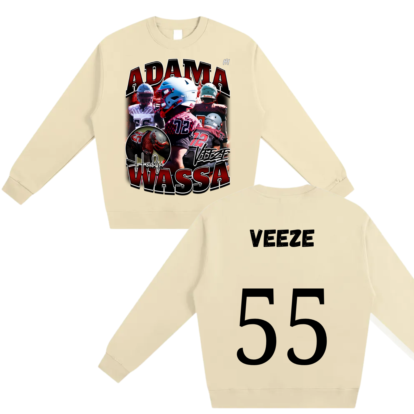 Adama Hadji Wassa Heavyweight Crewneck Sweatshirt