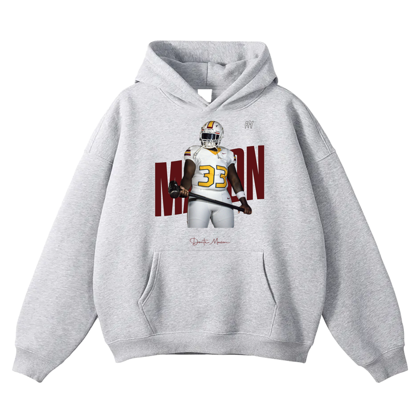 Donte Mason Oversize Fleeced Hoodie