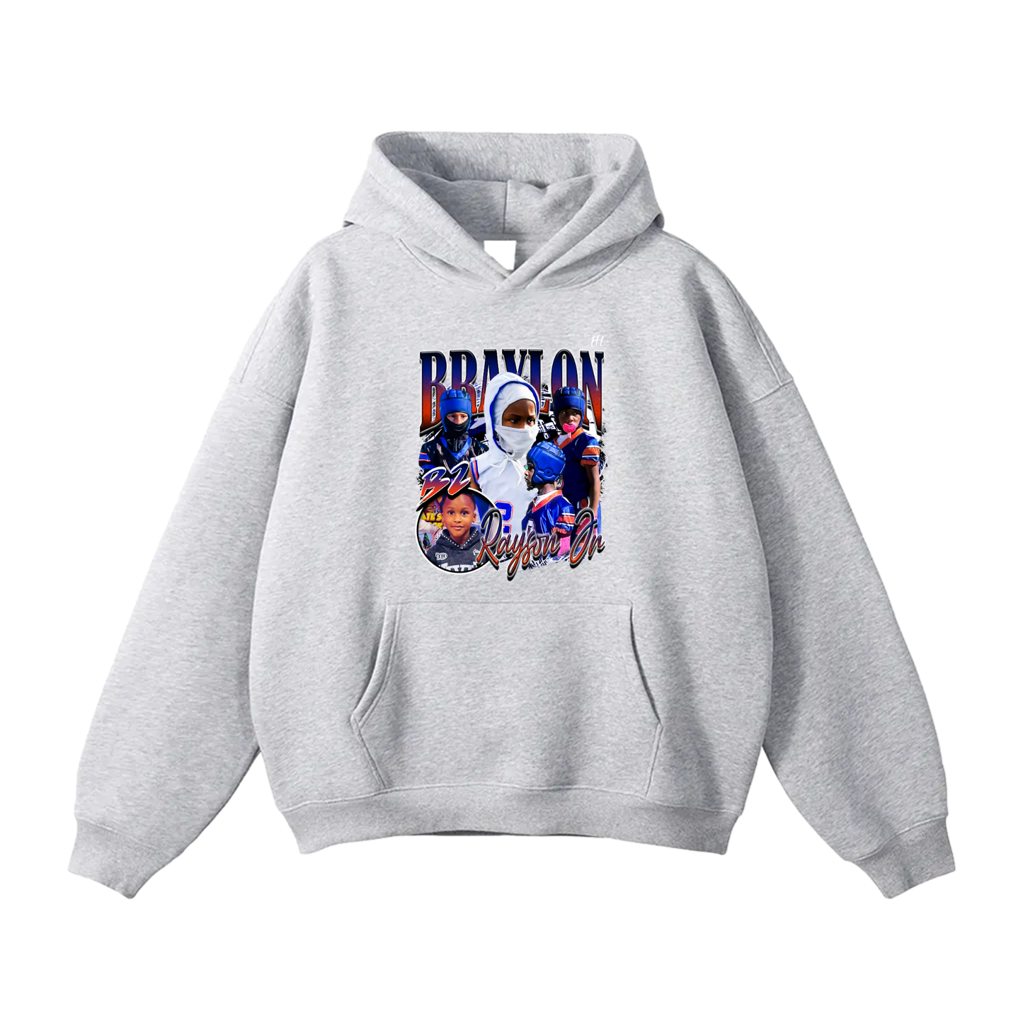 Braylon Rayson Jr Oversize Fleeced Hoodie