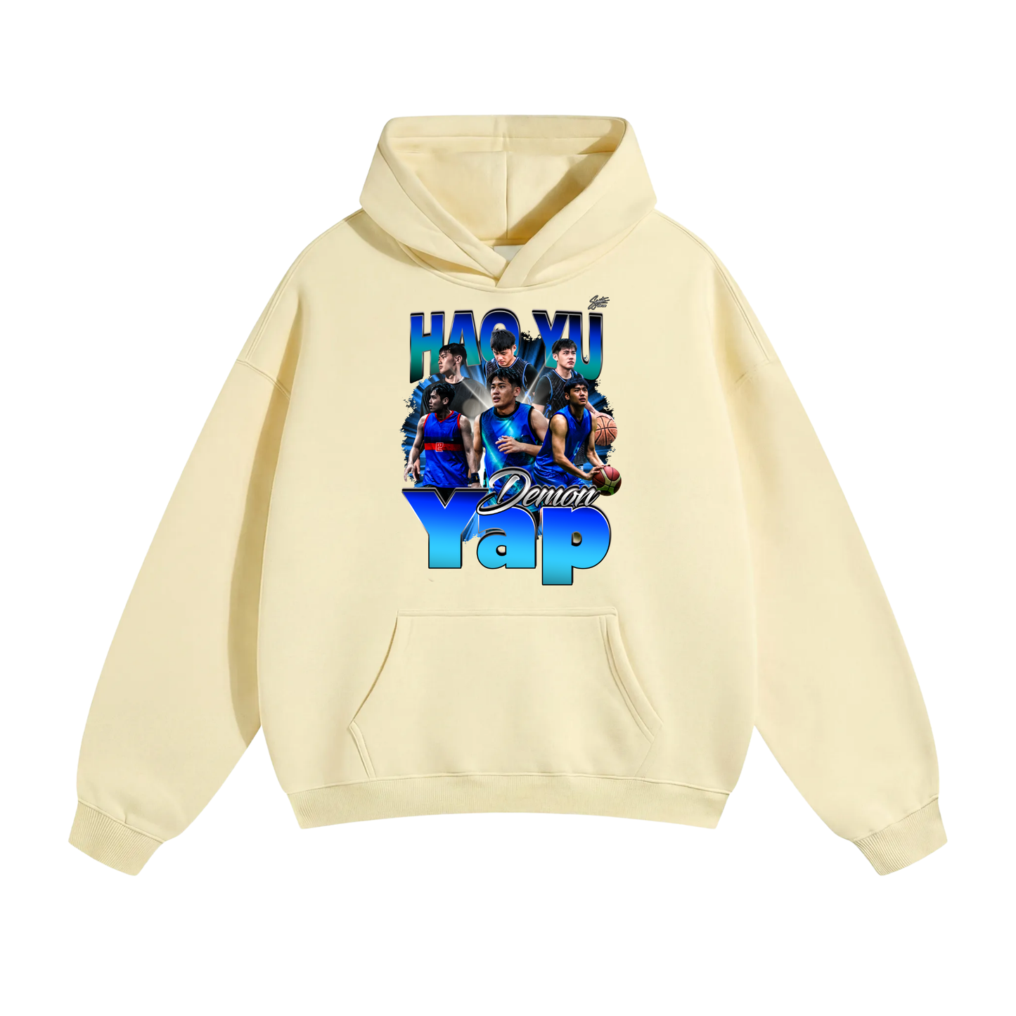 Hao Yu Yap Oversize Fleeced Hoodie