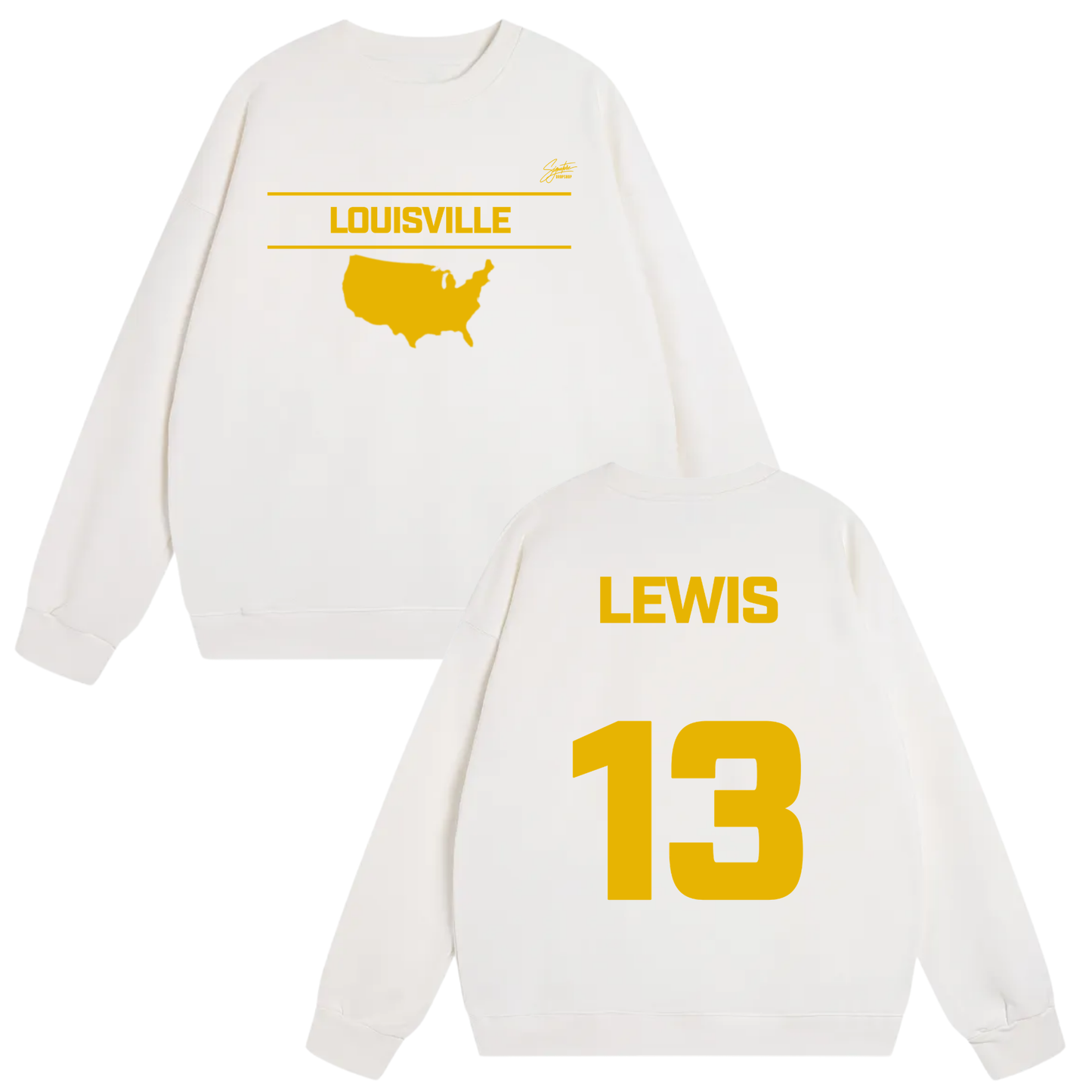 Dandre Lewis Heavyweight Crewneck Sweatshirt