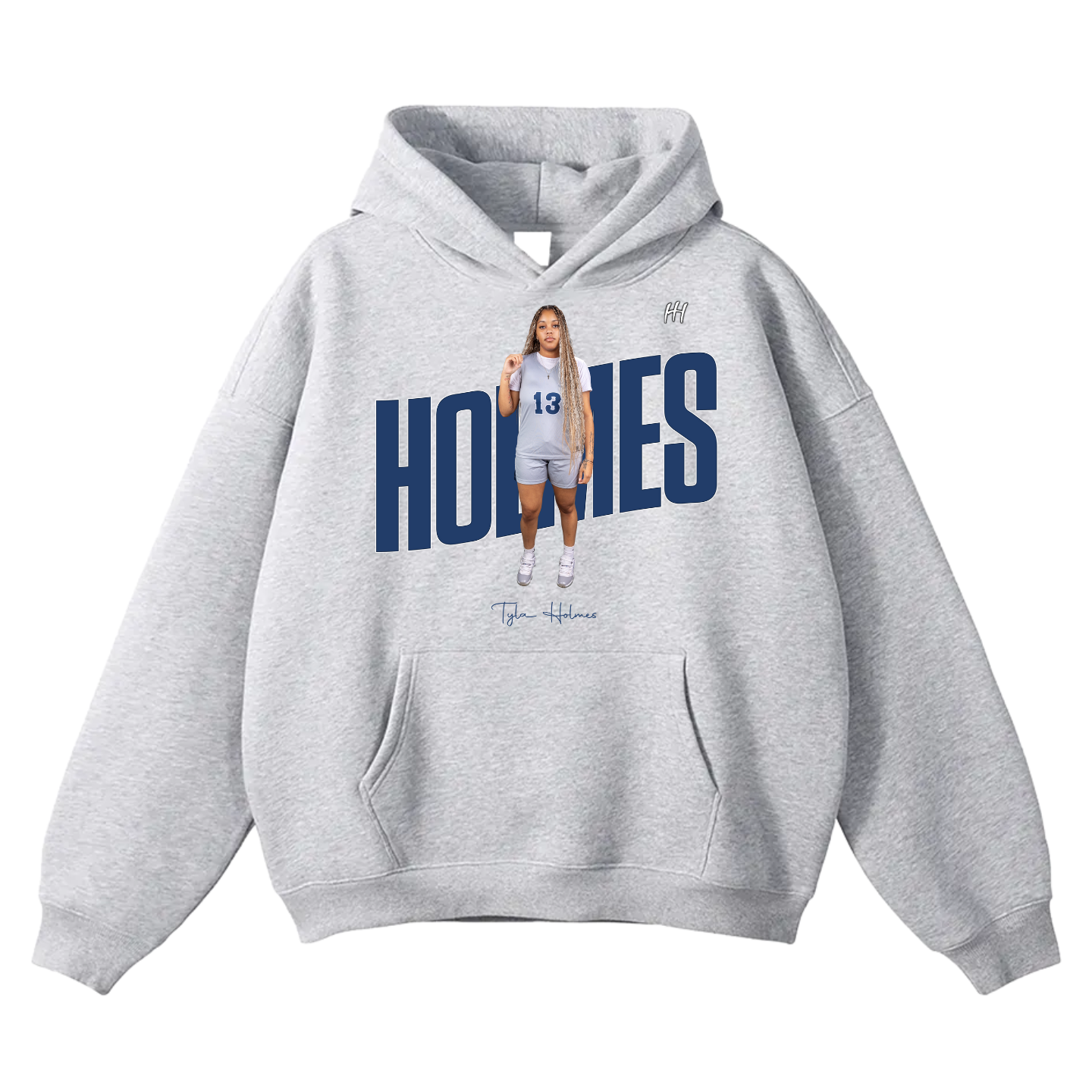 Tyla Holmes Oversize Fleeced Hoodie