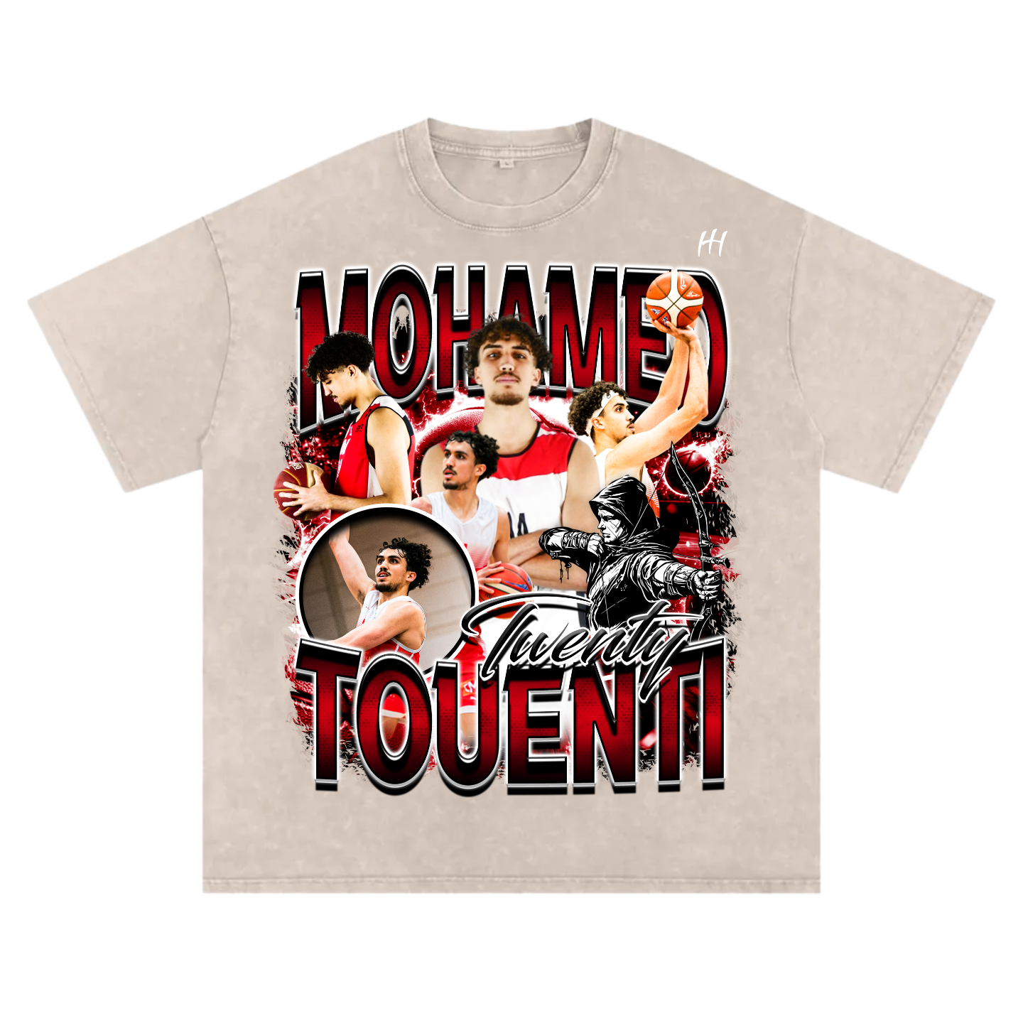 Mohamed Touenti Oversize T-shirt