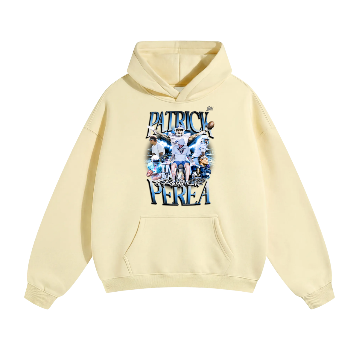 Patrick Perea Oversize Fleeced Hoodie