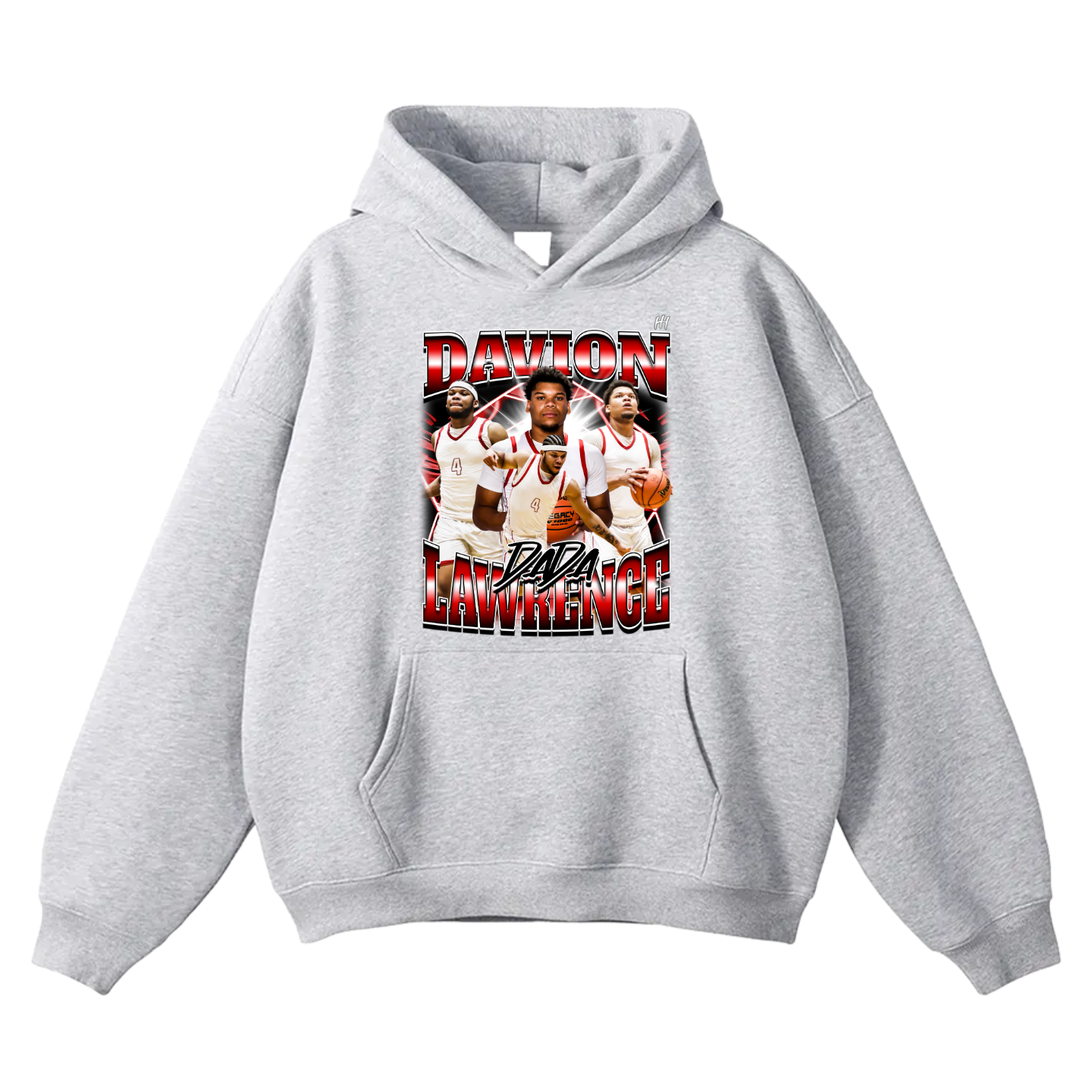 Davion Lawrence Oversize Fleeced Hoodie