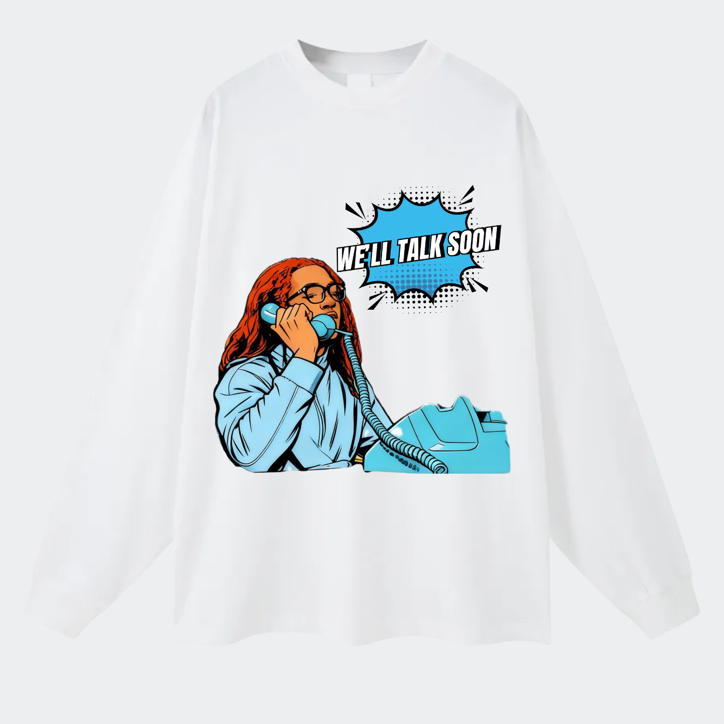 Ethan Royal Long Sleeve Tee