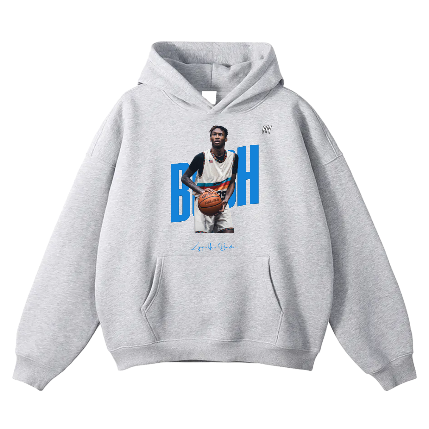 Zyquille Bush Oversize Fleeced Hoodie
