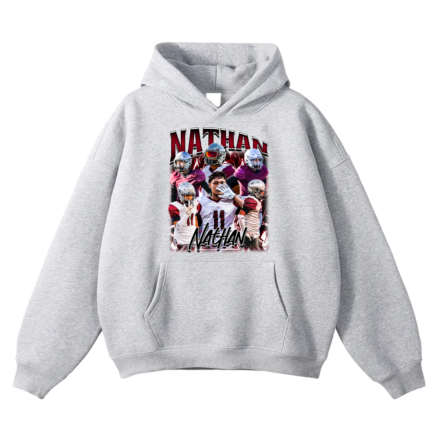 Nathan Nanez Oversize Fleeced Hoodie