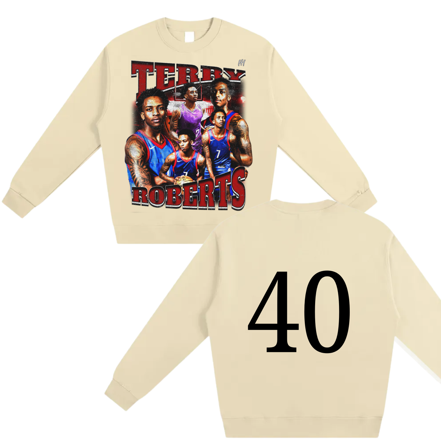 Terry Roberts Heavyweight Crewneck Sweatshirt