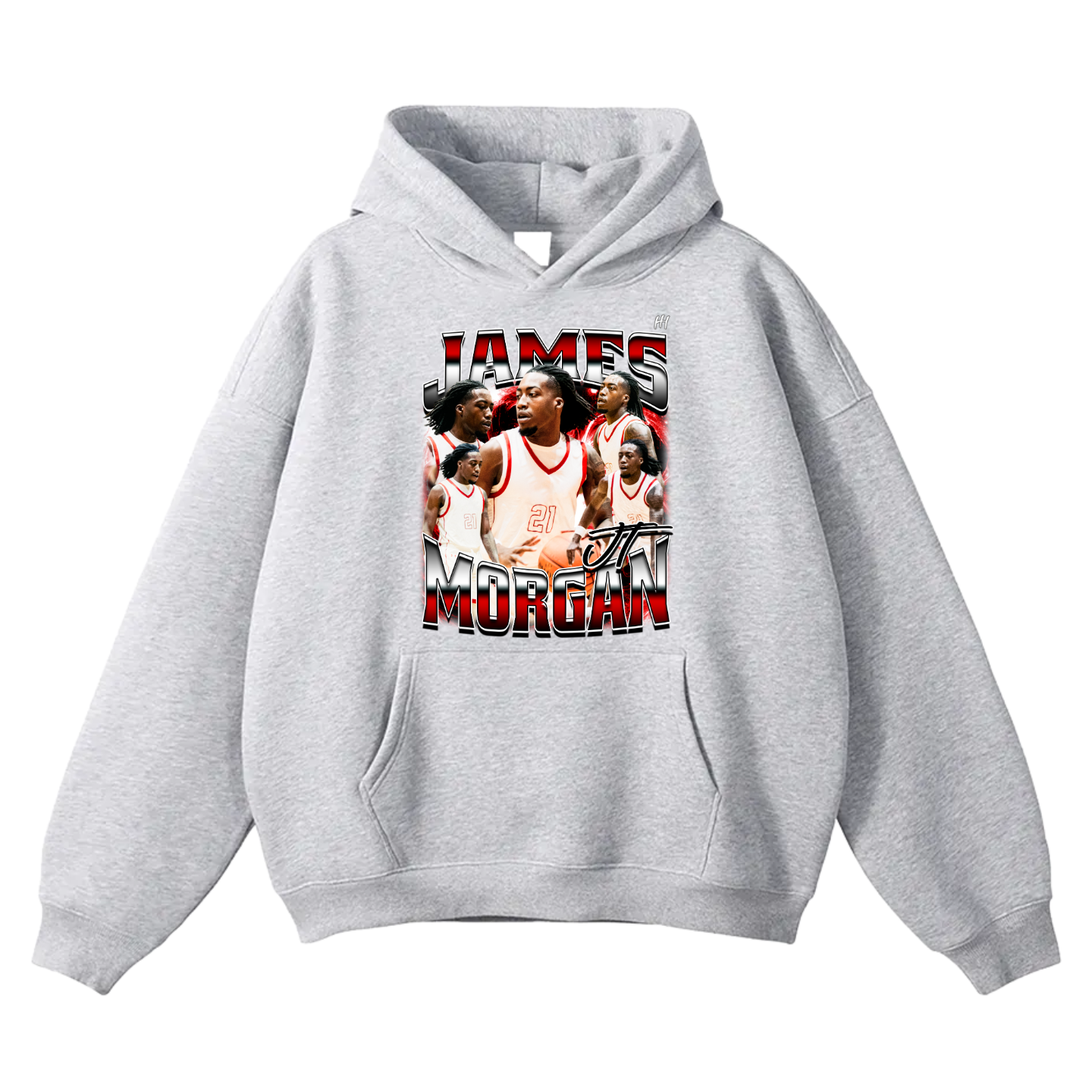 James Morgan Oversize Fleeced Hoodie
