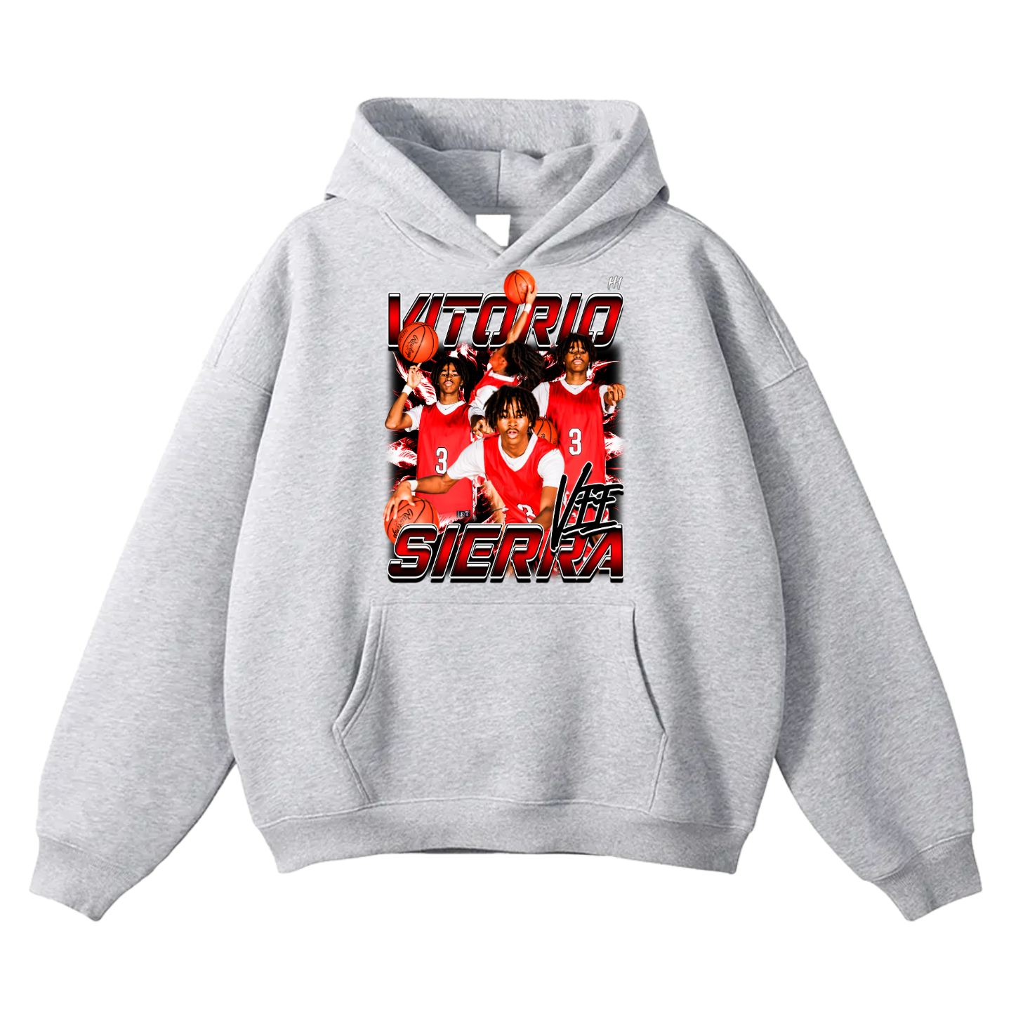Vitorio Sierra Oversize Fleeced Hoodie