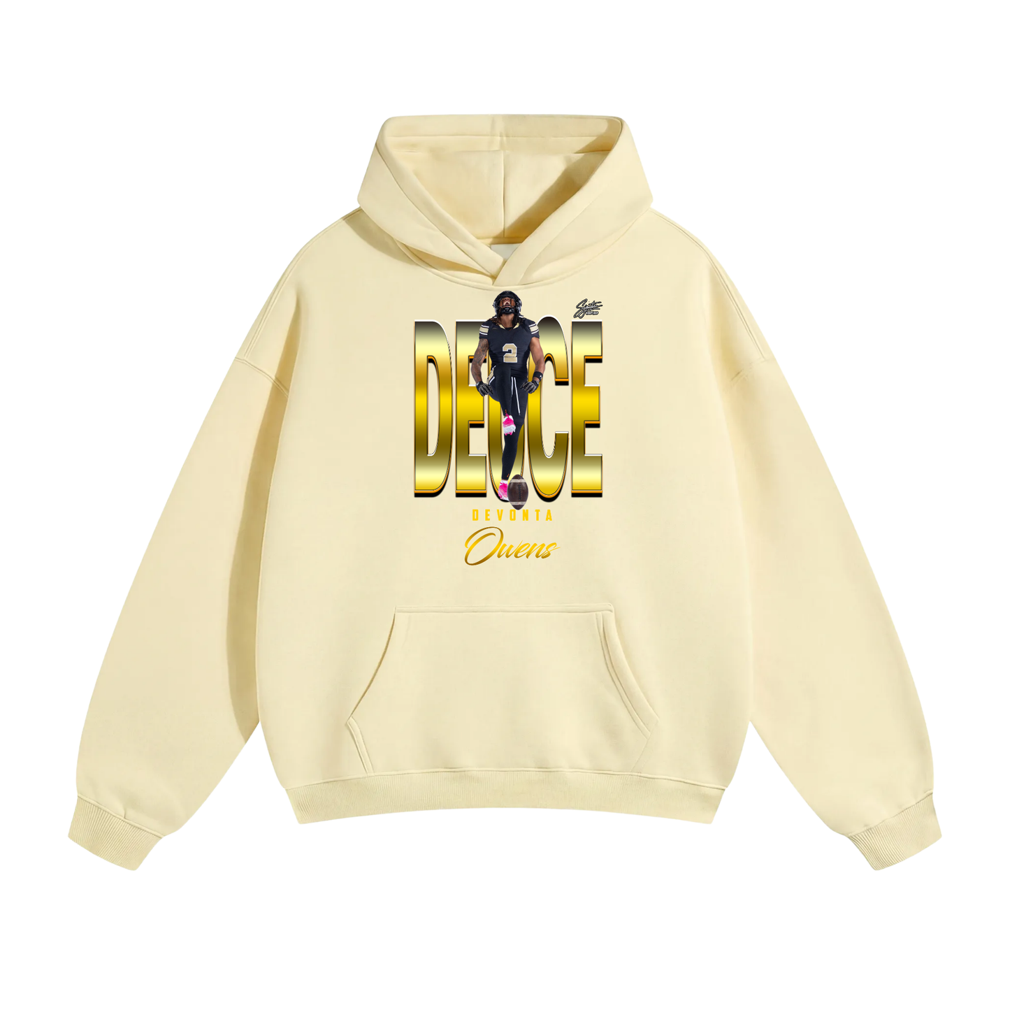 Devonta Owens Oversize Fleeced Hoodie