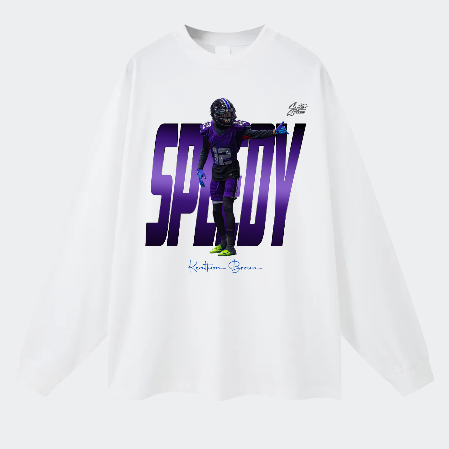 Kenttwon Brown Long Sleeve Tee