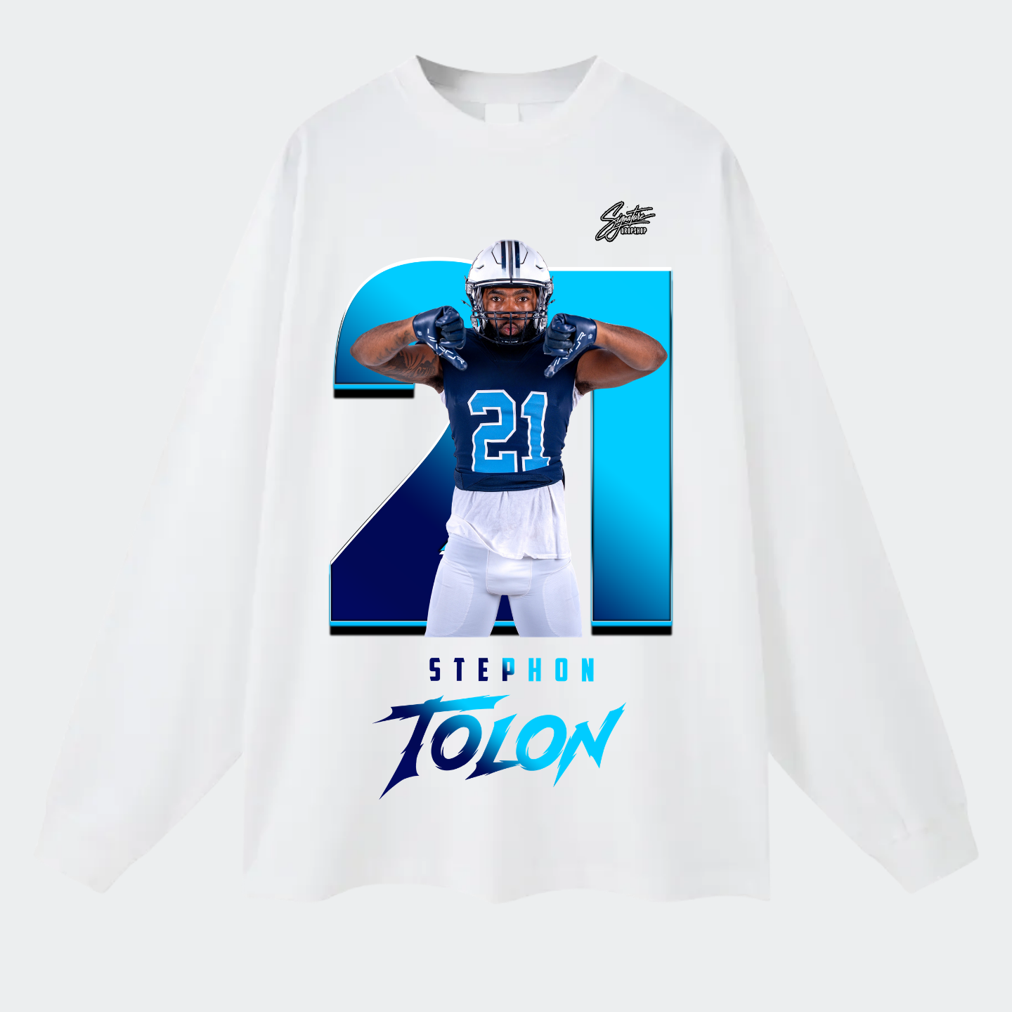 Stephon Tolon Long Sleeve Tee