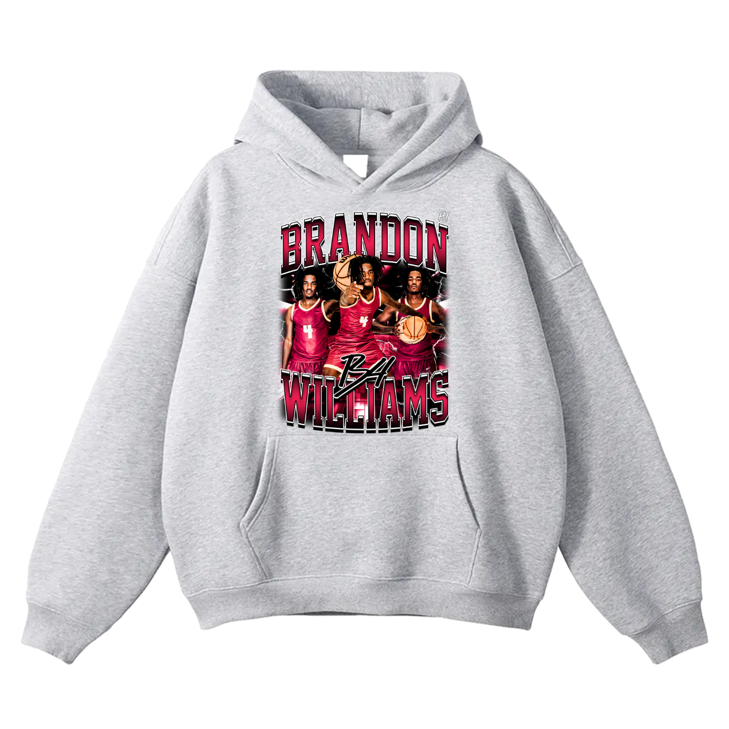 Brandon Williams Oversize Fleeced Hoodie