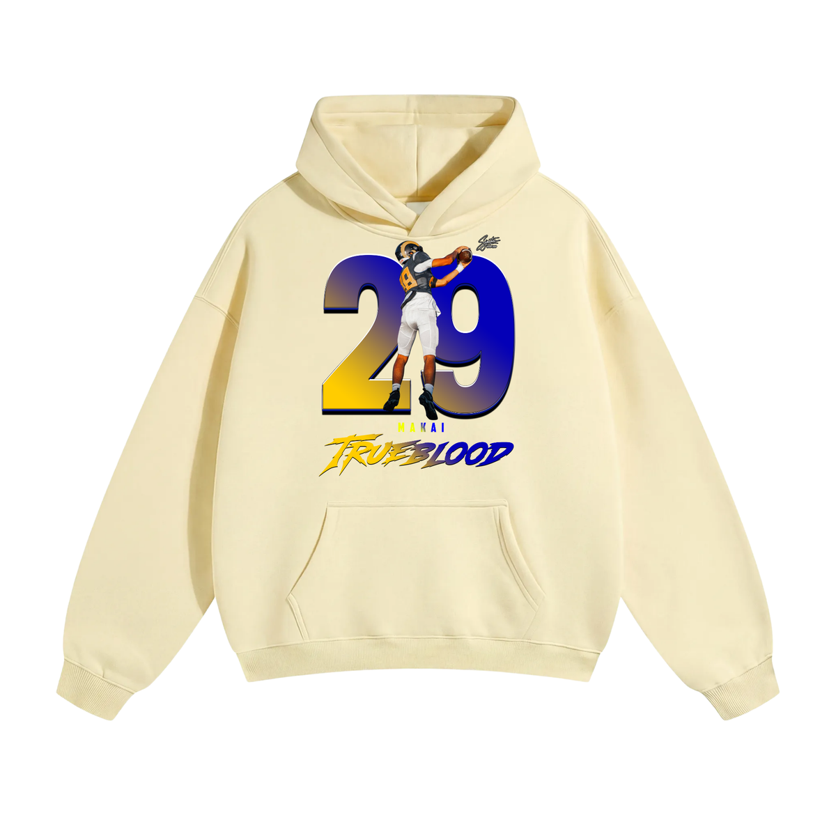 Makai Trueblood Oversize Fleeced Hoodie