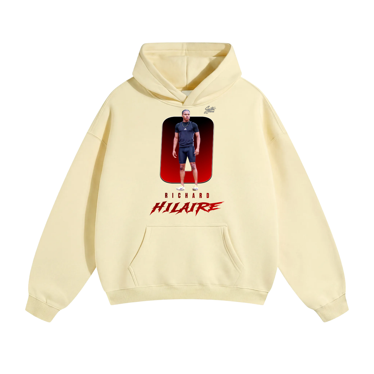Richard Hilaire Oversize Fleeced Hoodie