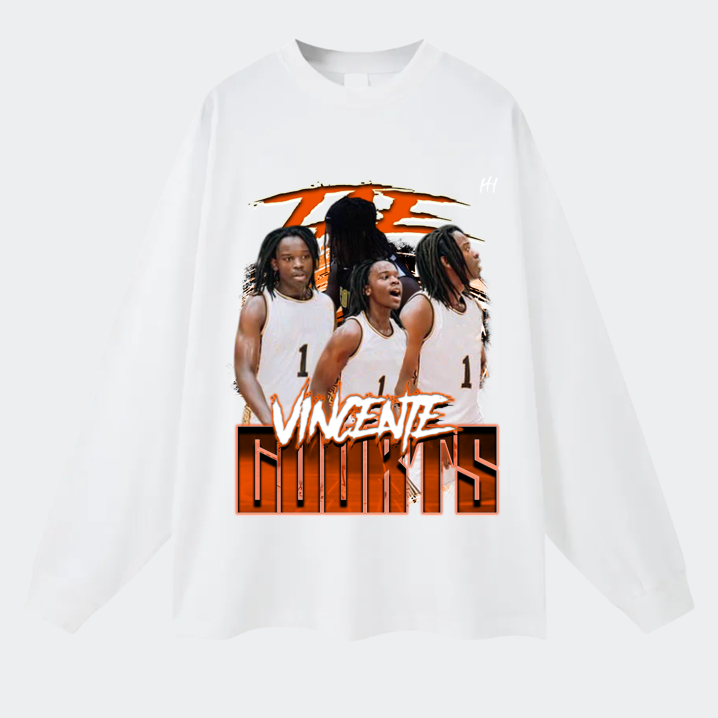Vincente Courts Long Sleeve Tee