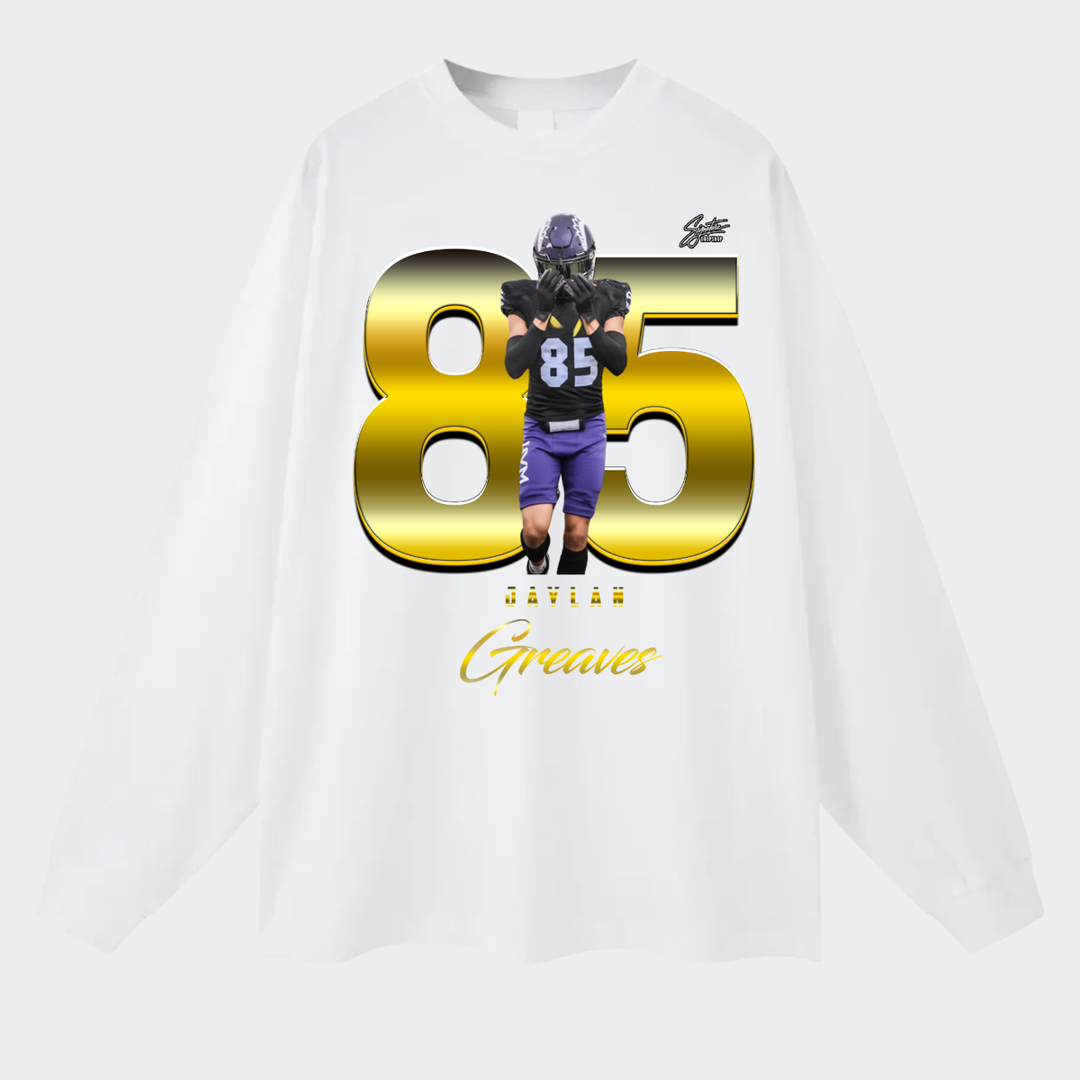 Jaylan Greaves Long Sleeve Tee