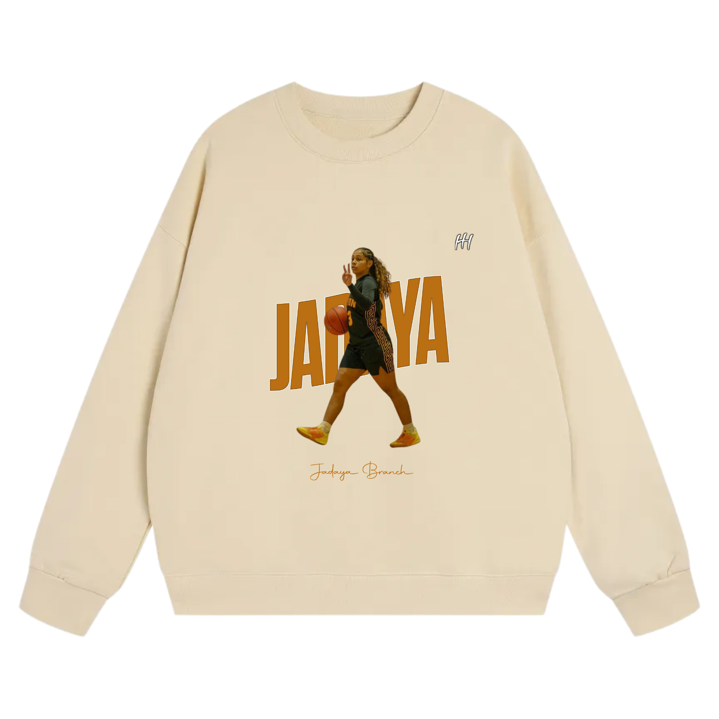 Jadaya Branch Heavyweight Crewneck Sweatshirt