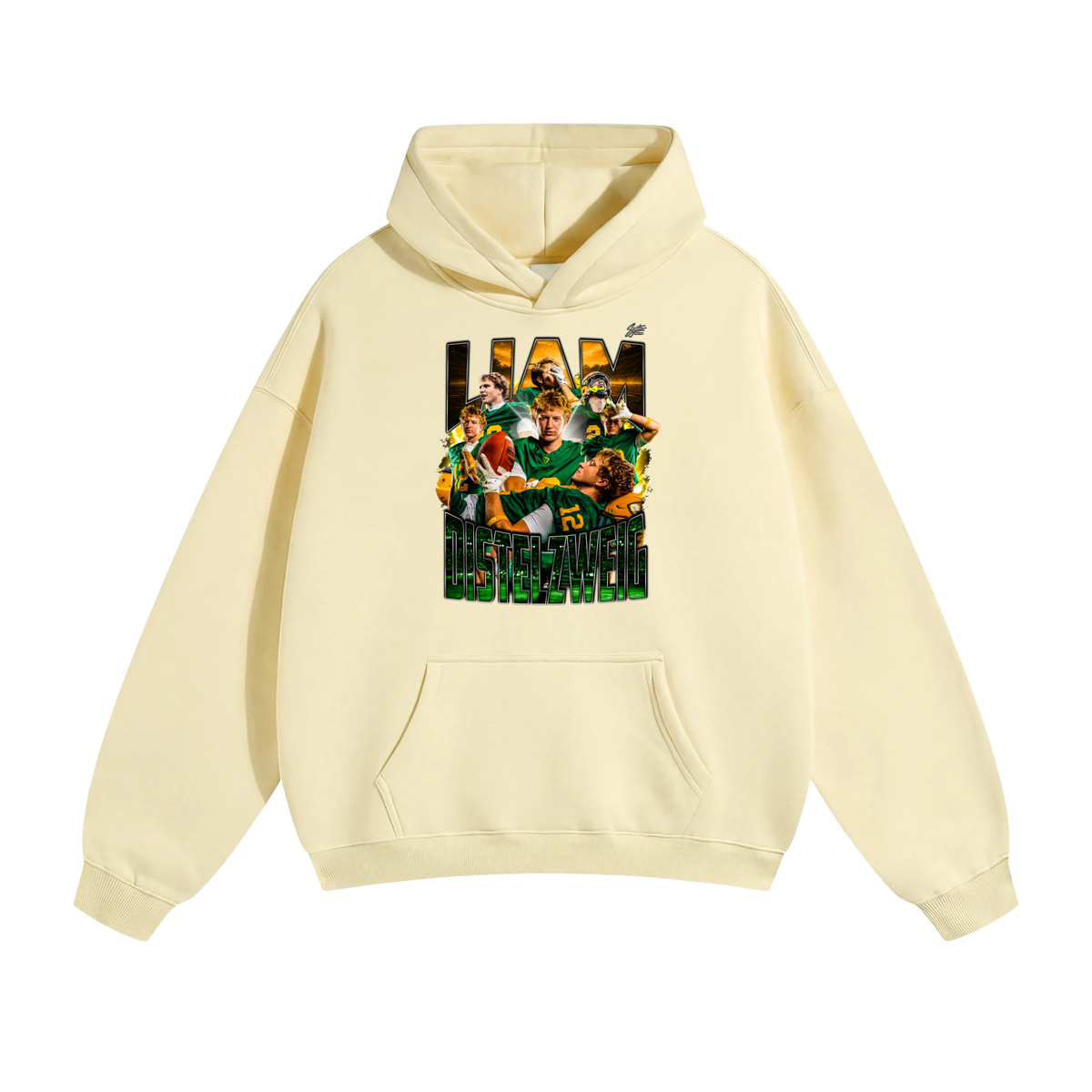 Liam Distelzweig Oversize Fleeced Hoodie